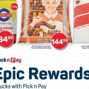 Rice at Pick n Pay Hyper