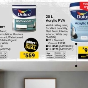 Paint at Builders Warehouse