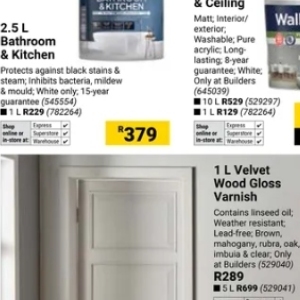 Lead at Builders Warehouse