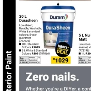 Paint at Builders Warehouse