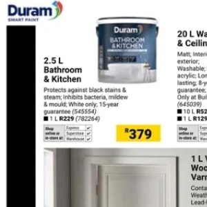 Paint at Builders Warehouse