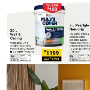 Cover at Builders Warehouse