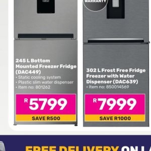 Fridge at Game