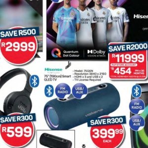 TV set at Pick n Pay Hyper