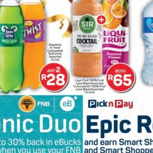 Juice at Pick n Pay Hyper