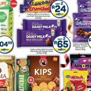 Chocolate at Pick n Pay Hyper