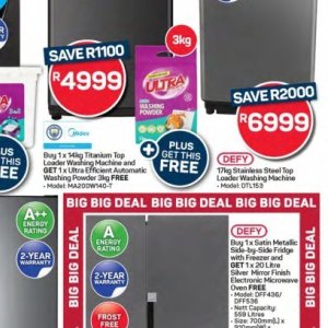 Washing machine at Pick n Pay Hyper