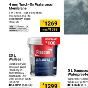 Paint at Builders Warehouse