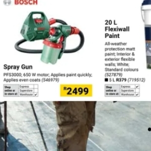 Paint at Builders Warehouse