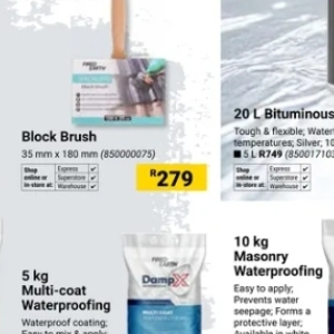 Masonry at Builders Warehouse