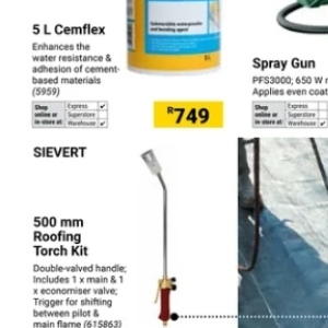 Torch bosch  at Builders Warehouse