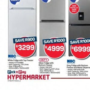 Freezer at Pick n Pay Hyper