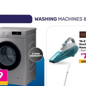 Washing machine at Game