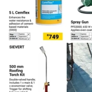 Roofing nylon at Builders Warehouse