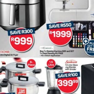 Sewing machine at Pick n Pay Hyper