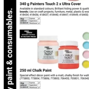 Paint at Builders Warehouse