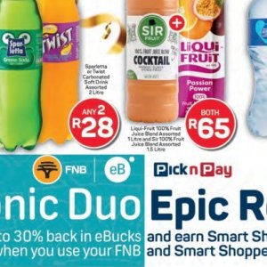 Juice at Pick n Pay Hyper
