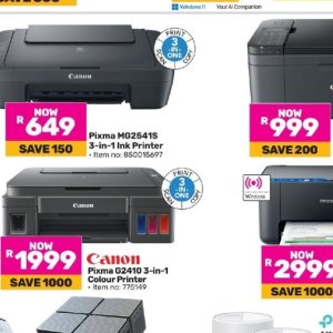 Printer canon  at Game