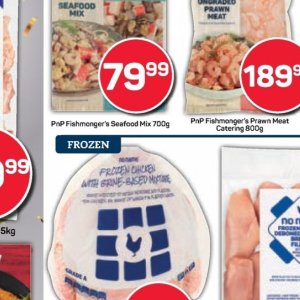 Seafood at Pick n Pay Hyper