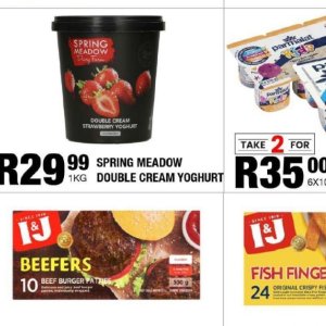 Yoghurt at Take n Pay