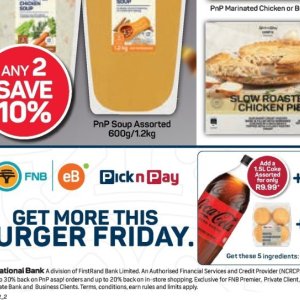 Soup at Pick n Pay Hyper