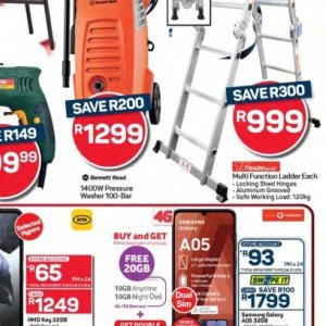 Ladder at Pick n Pay Hyper