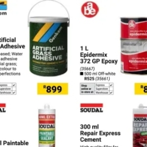 Epoxy at Builders Warehouse