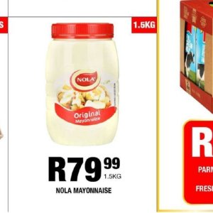 Mayonnaise at Take n Pay