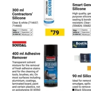 Adhesive at Builders Warehouse