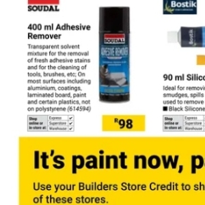 Paint at Builders Warehouse