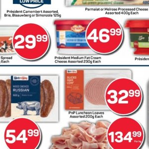 Cheese at Pick n Pay Hyper
