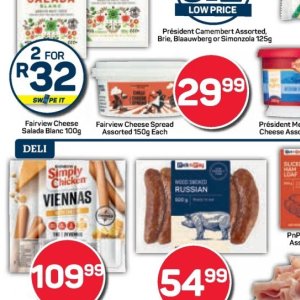 Cheese at Pick n Pay Hyper