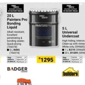   at Builders Warehouse