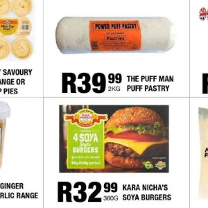 Burgers at Take n Pay