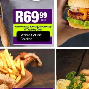 Grilled chicken at Take n Pay