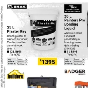 Liquid at Builders Warehouse