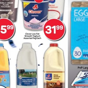 Yoghurt at Pick n Pay Hyper