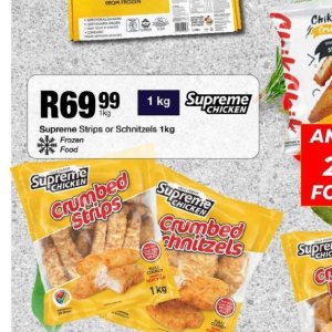 Schnitzel at Take n Pay