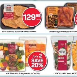 Schnitzel at Pick n Pay Hyper