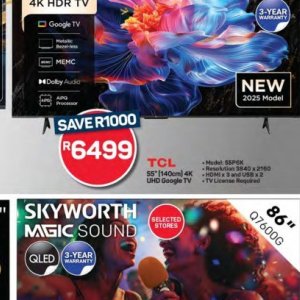  TCL at Pick n Pay Hyper