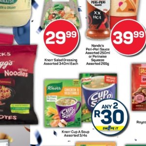 Dressing at Pick n Pay Hyper