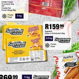 Schnitzel at Take n Pay
