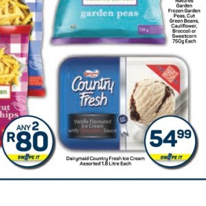 Ice cream at Pick n Pay Hyper
