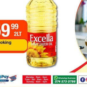 Sunflower oil at Take n Pay