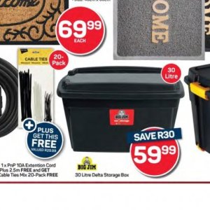 Storage box at Pick n Pay Hyper