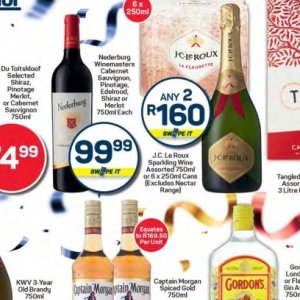 Wine at Pick n Pay Hyper