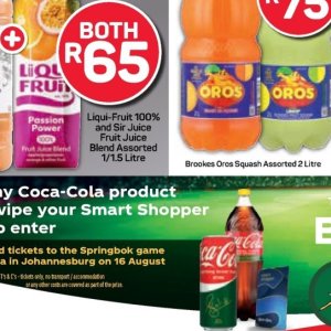 Juice at Pick n Pay Hyper