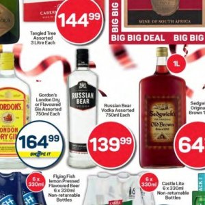 Vodka at Pick n Pay Hyper