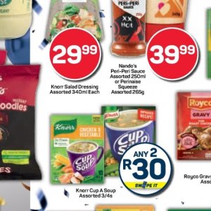Dressing at Pick n Pay Hyper