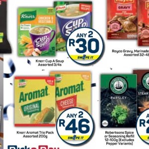 Soup at Pick n Pay Hyper